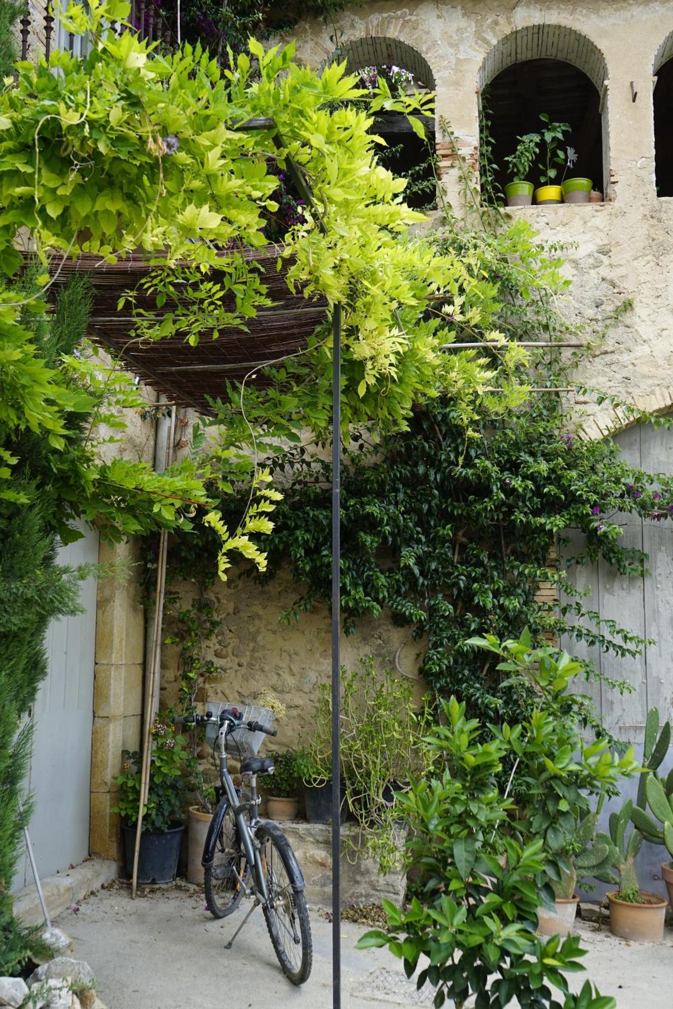 Can Tat, Loft In A Old Coach House Sant Jordi Desvalls Экстерьер фото